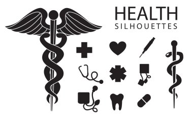 Health icons clipart