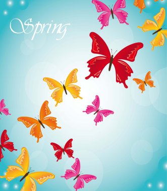 butterflies clipart