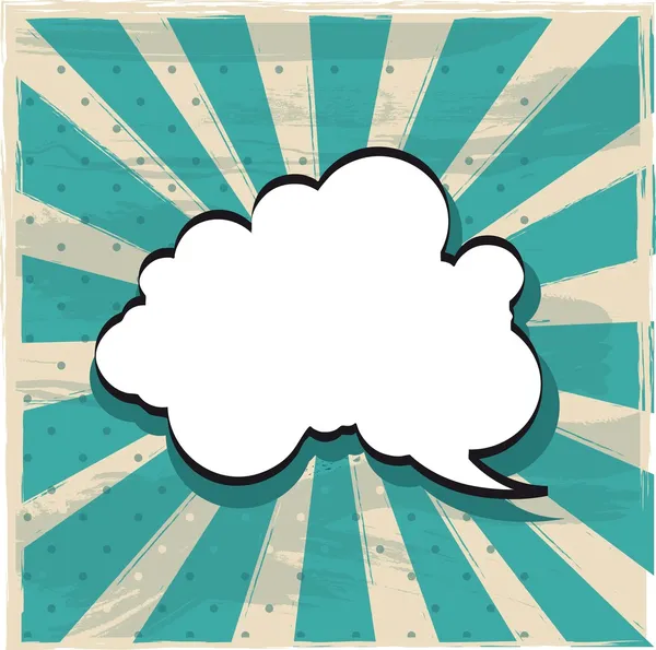Cloud of thought — Stock Vector