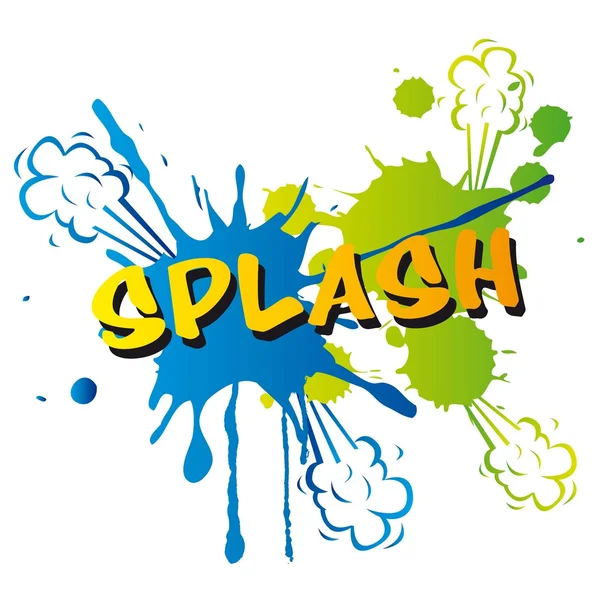 Splash — Stock Vector