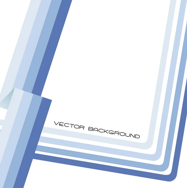 Modré čáry pozadí — Stockový vektor
