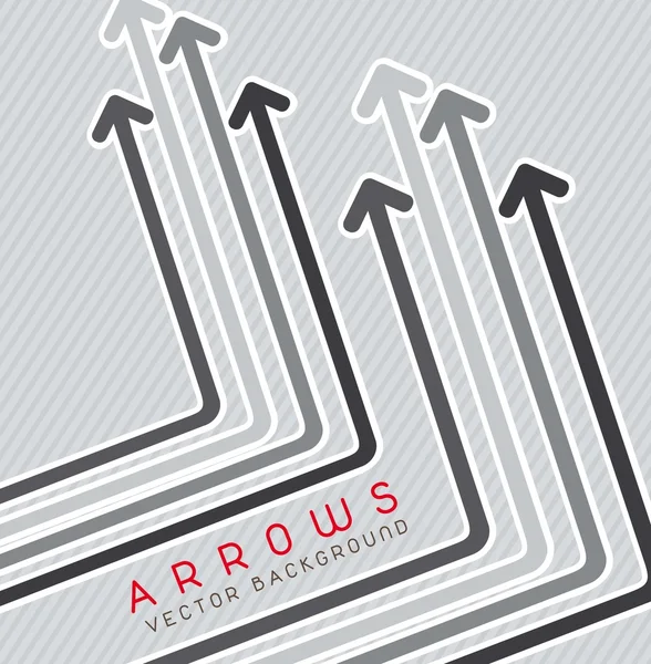 Arrows background — Stock Vector