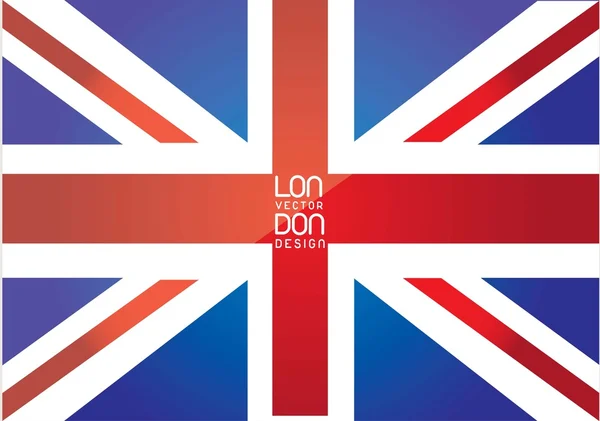 Флаг Лондона — стоковый вектор