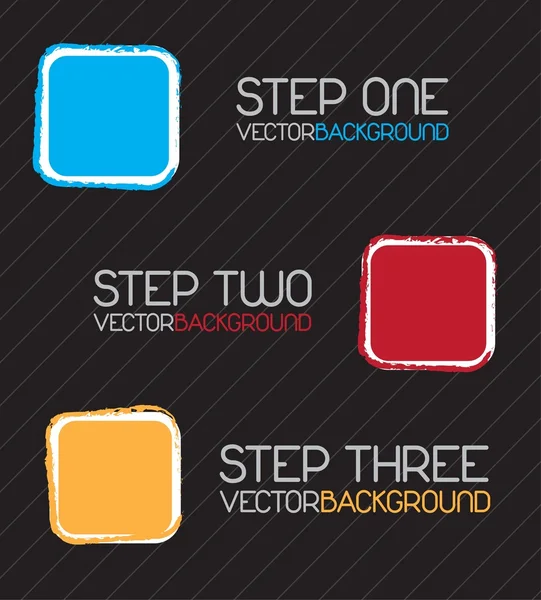 Steps — Stock Vector