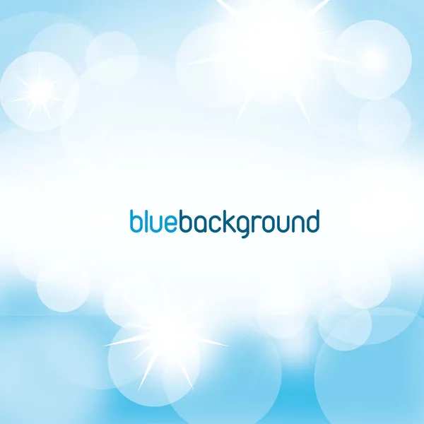 Blue background — Stock Vector