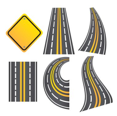 Roads clipart