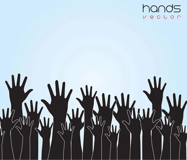 Hands — Stock Vector