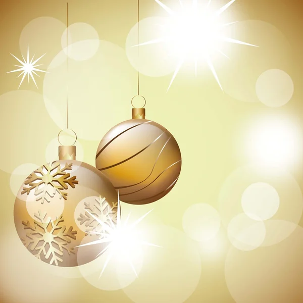 Рождественские шары — стоковый вектор