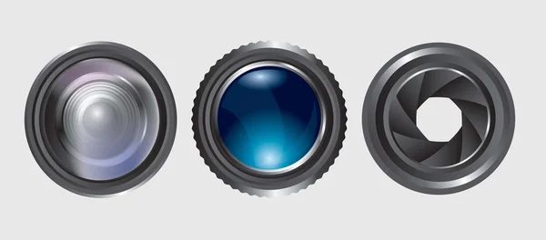 Variety lenses — Stock Vector