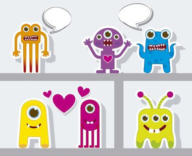 monsters clipart