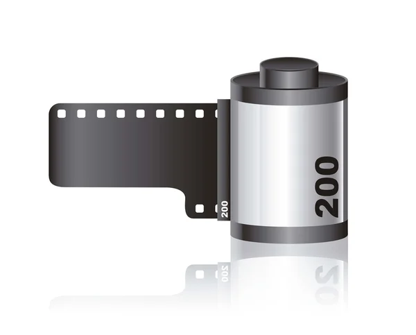 Camera film roll — Stock Vector