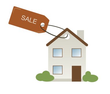 Sale house clipart