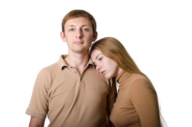 Man and woman clipart