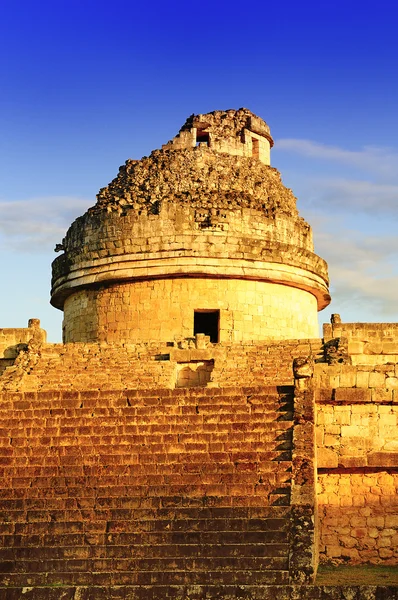 El Observatorio de Chichén Itzá , — Foto de Stock