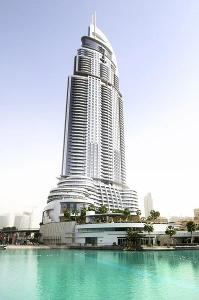The Address Hotel en el centro de Dubái — Foto de Stock