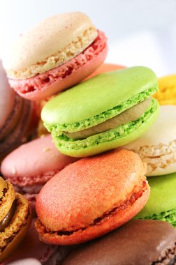 Tasted macaroons clipart