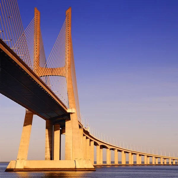 Vasco da gama brug, Lissabon, portugal — Stockfoto