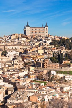 Old town of Toledo, Spain clipart