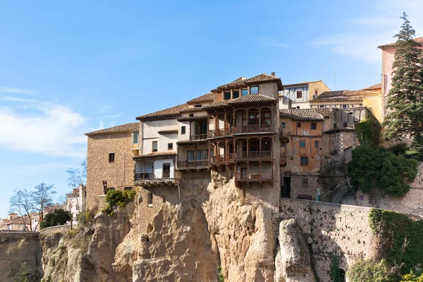 Las casas colgadas w cuenca, Hiszpania — Zdjęcie stockowe