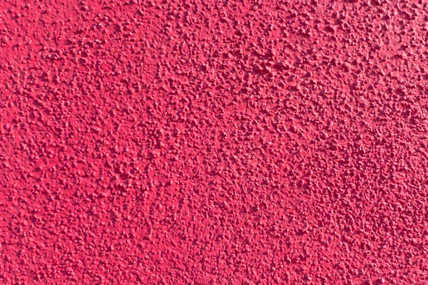 明亮的粉红色石膏墙 — 图库照片