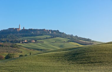 sabah sis görüntülemek için şehir pienza