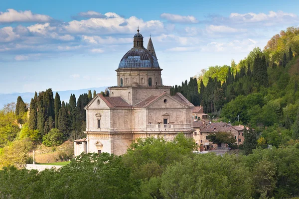 Katedra w Montepulciano — Zdjęcie stockowe