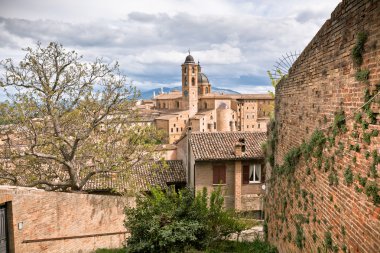 eski urbino cityscape sıkıcı bir gün