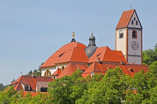 Castelo em Fussen. Baviera — Fotografia de Stock