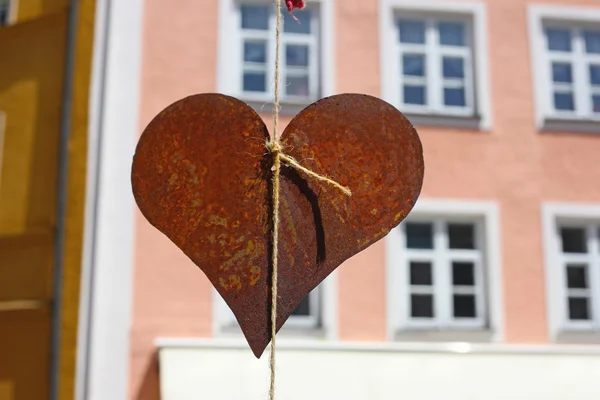 Srdce v fussen, Bavorsko, Německo — Stock fotografie