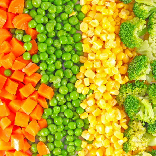 混合野菜の背景 — ストック写真
