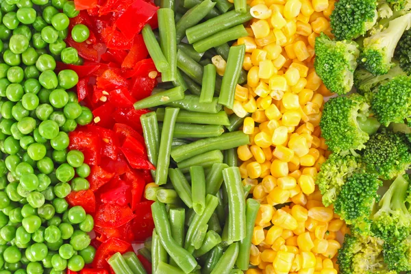 Hintergrund gemischtes Gemüse Stockfoto