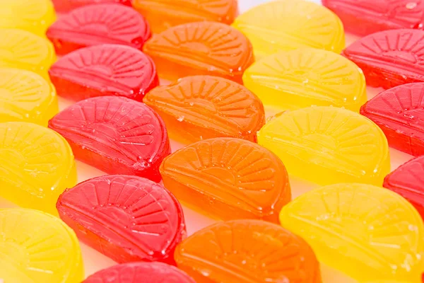 色彩艳丽的糖果背景 — 图库照片