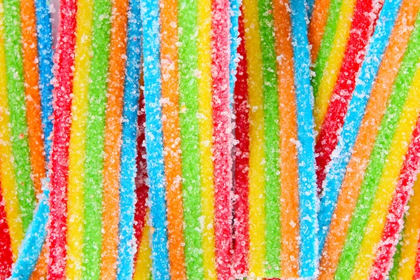 Caramelle di zucchero gelatina sfondo — Foto Stock