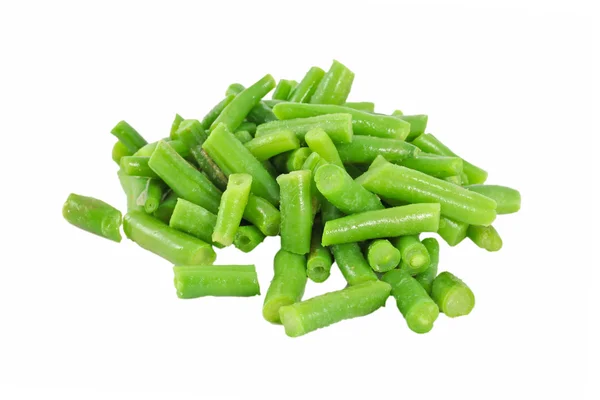 Mrożone warzywa do gotowania fasoli zielonej — Zdjęcie stockowe