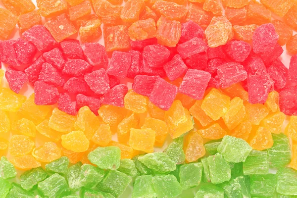 Fruchtbonbons verschiedenfarbig aller Art, ein Hintergrund — Stockfoto