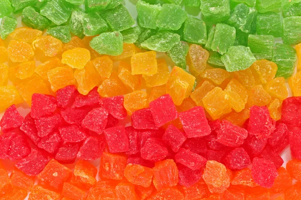 Фруктовые конфеты разноцветные все виды, фон — стоковое фото