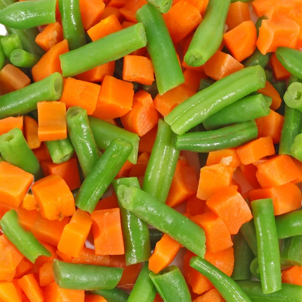 El fondo de verduras mixtas — Foto de Stock