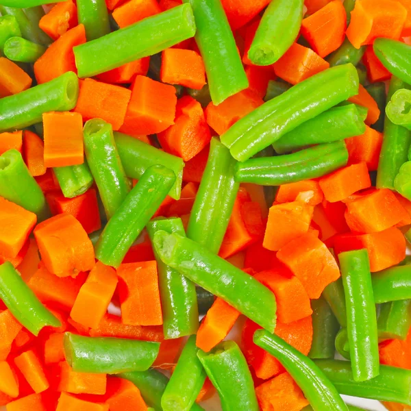 El fondo de verduras mixtas — Foto de Stock