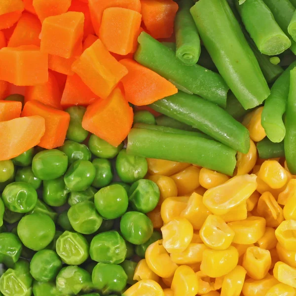 Hintergrund gemischtes Gemüse Stockbild