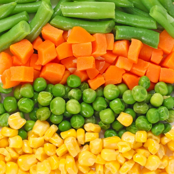 Gemengde groenten achtergrond Rechtenvrije Stockfoto's