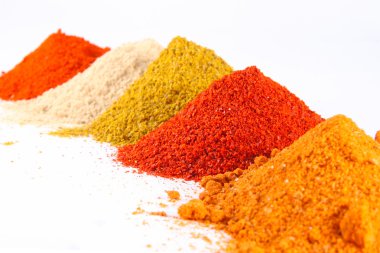 Spice mix on the white background clipart