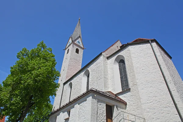 Malý kostel v shopernau, Bavorsko — Stock fotografie
