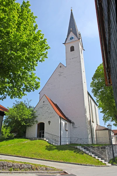 Μια μικρή εκκλησία στο shopernau, Βαυαρία — Φωτογραφία Αρχείου