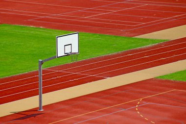 açık basketbol sahası