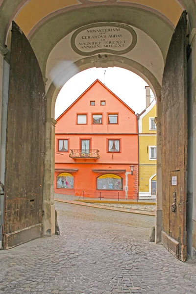 Красиві колоритних будинків у Fussen, Баварія, Німеччина — стокове фото
