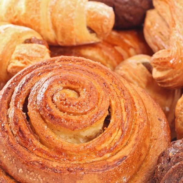 stock image Background close up image of dresh tasty bakery