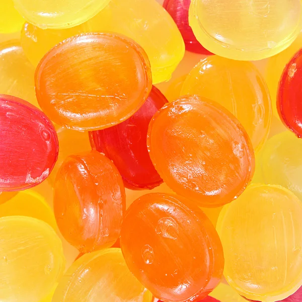 色彩艳丽的糖果背景 — 图库照片