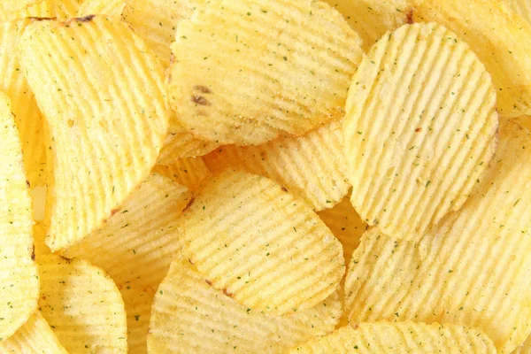 감자 칩 배경 — 스톡 사진