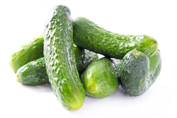 stock image Cucumbers isolated on the white background