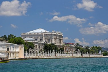 The Dolmabahce Ottoman Palace, Istanbul - Turkey clipart